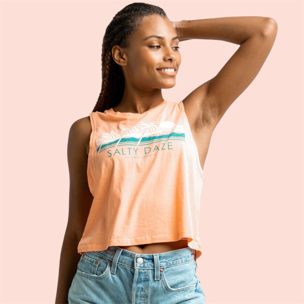 Salt Life Sunset Daze Muscle Tank